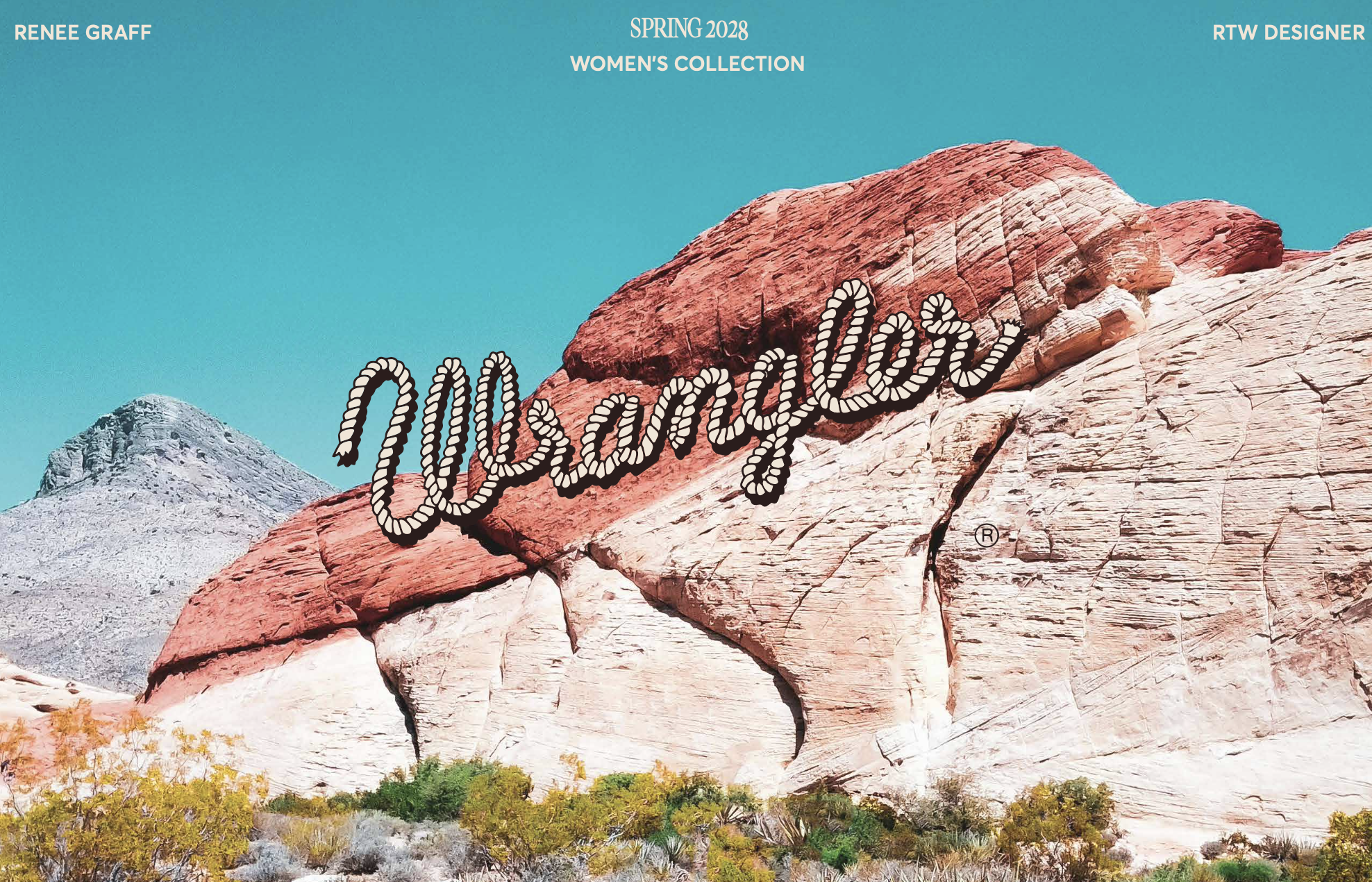 Wrangler Women's Collection Spring 2028 sample project cover page